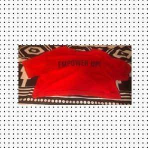 Forever 21 Red cropped top